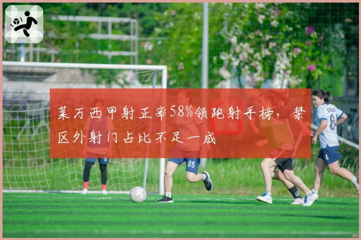 莱万西甲射正率58%领跑射手榜,禁区外射门占比不足一成