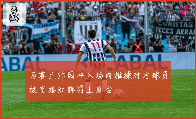 马赛主帅因冲入场内推搡对方球员被直接红牌罚上看台